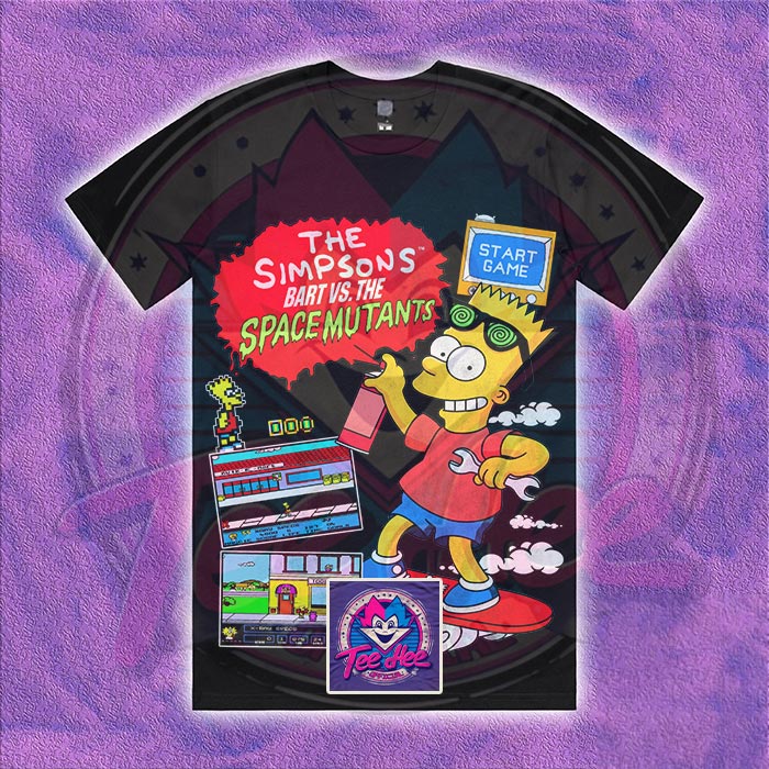 Bart vs. the Space Mutants - Gamer Tee