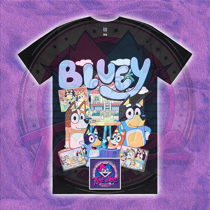 Bluey - Cartoon Tee