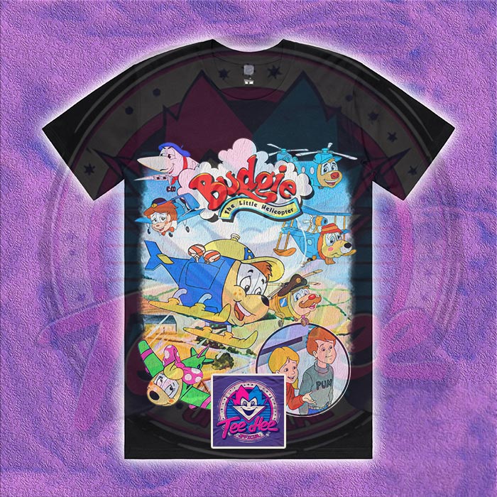 Budgie the Little Helicopter - Cartoon Tee