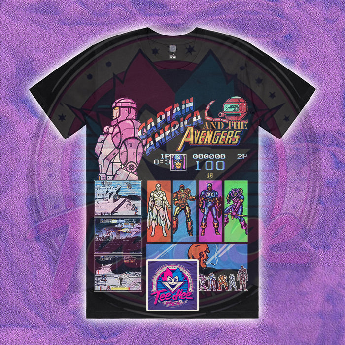 Captain America and The Avengers - Gamer Tee