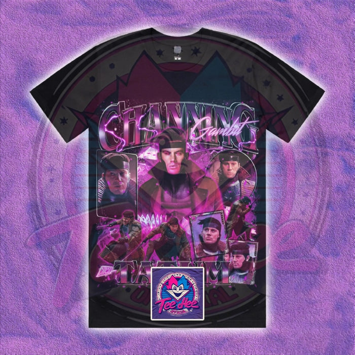 Channing Tatum Gambit Comic - Movie Tee