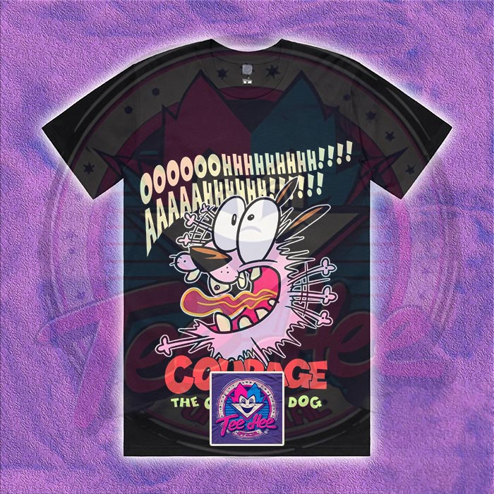 Courage the Cowardly Dog - Cartoon Tee