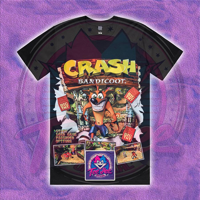 Crash Bandicoot - PS1 - Gamer Tee