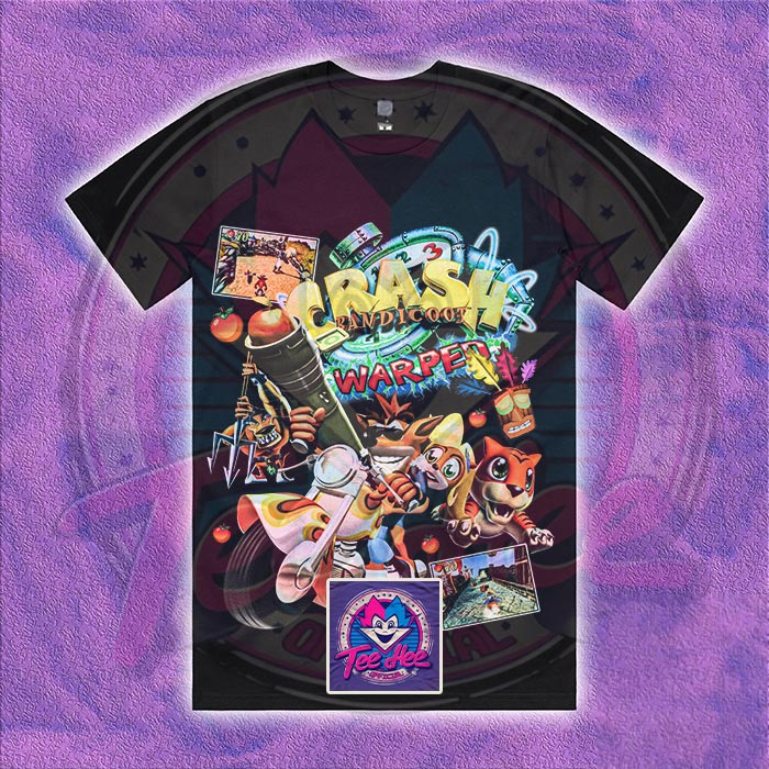 Crash Bandicoot: Warped - PS1 - Gamer Tee