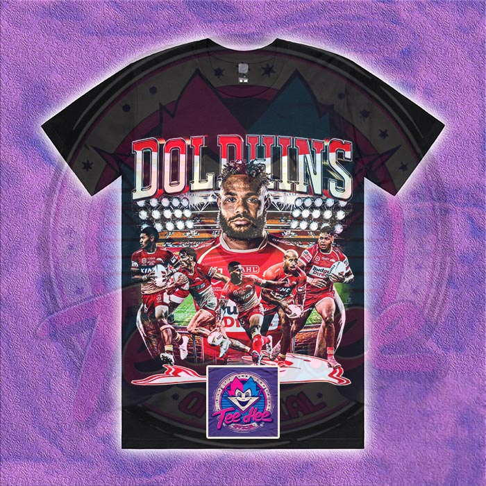 Dolphins - Rugby League Sports Tee