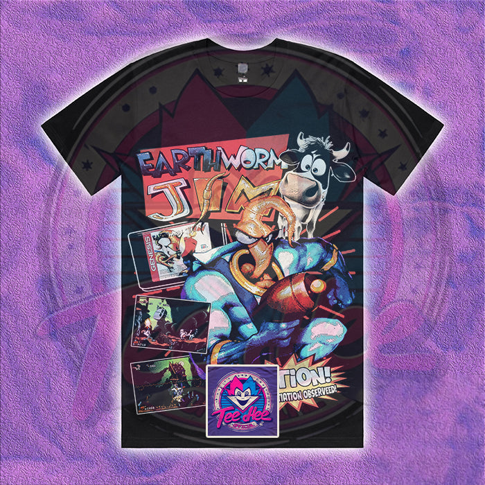 Earthworm Jim - Gamer Tee