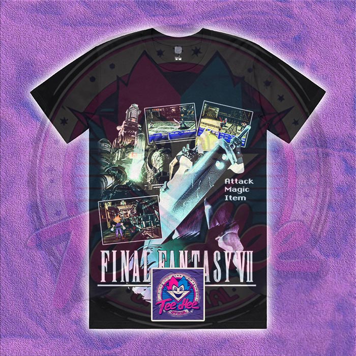 Final Fantasy VII - PS1 - Gamer Tee