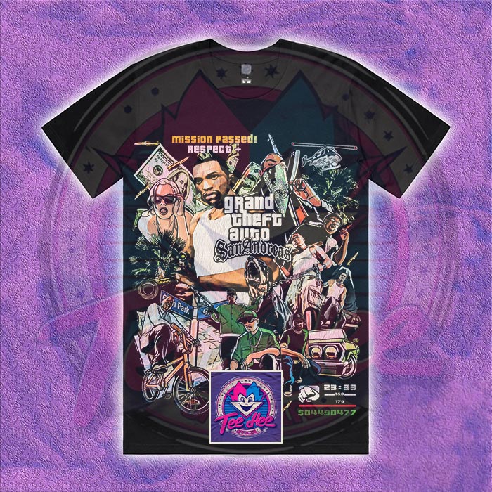 Grand Theft Auto San Andreas (PS2) - Gamer Tee