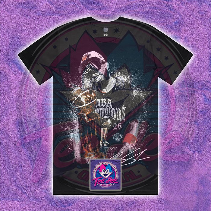 Karl-Anthony Towns ( New York knicks ) Colour Blast Basketball Tee