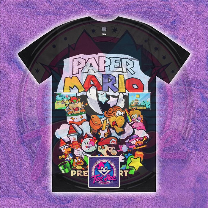 Paper Mario - Gamer Tee