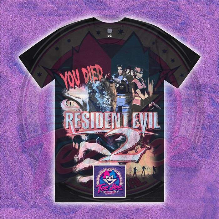 Resident Evil 2 - PS1 - Gamer Tee