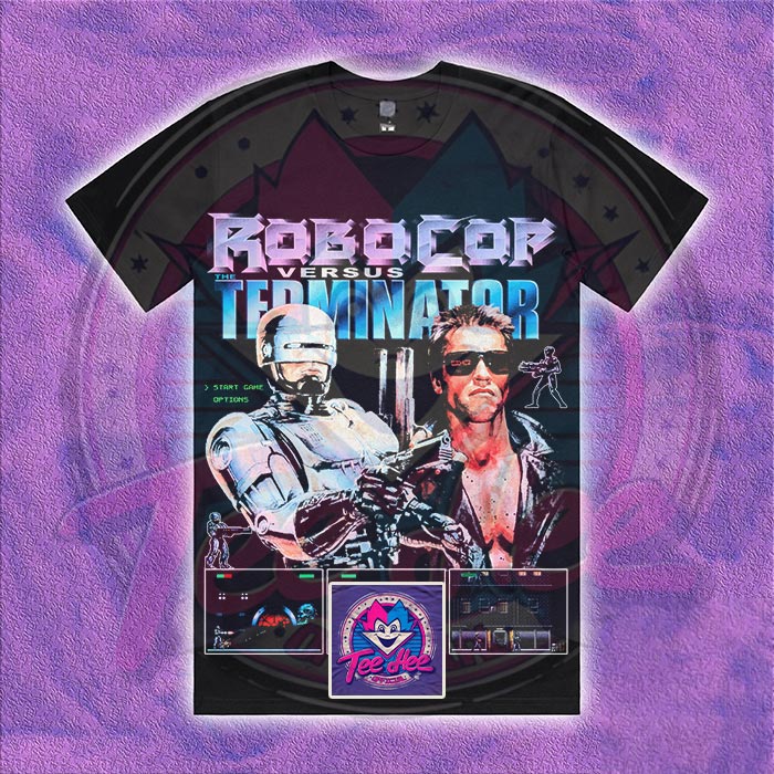 RoboCop and the Terminator - Gamer Tee