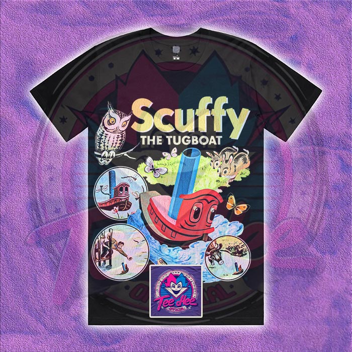 Scuffy the Tugboat - Cartoon Tee