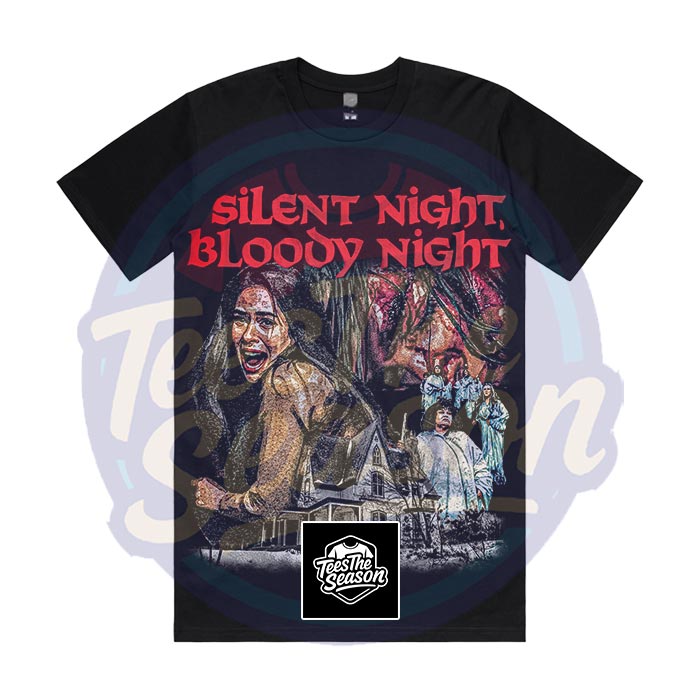 Silent Night, Bloody Night - Horror Tee