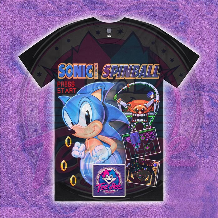 Sonic Spinball - Gamer Tee