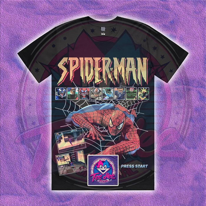 Spider-Man - PS1 - Gamer Tee