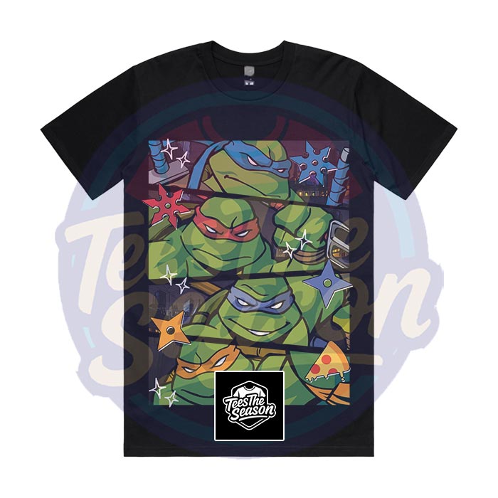 Leonardo, Raphael, Michelangelo, and Donatello - Cartoon Tee