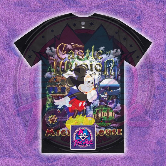 Disney Castle of Illusion Mickey Mouse - Gamer Tee