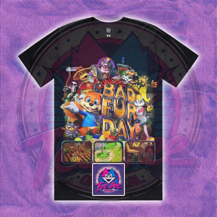 Conker's Bad Fur Day - Gamer Tee