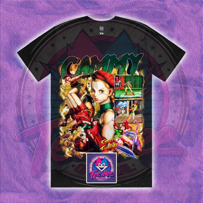 Cammy Street Fighter - Comic Gamer Tee