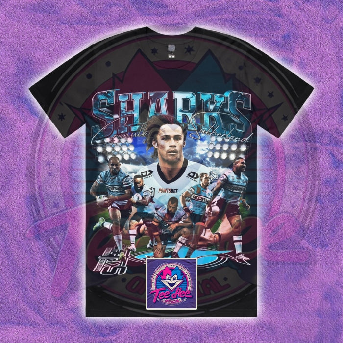 Cronulla Sharks - Rugby League Sports Tee