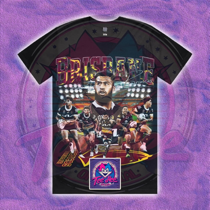 Brisbane Broncos - Rugby League Sports Tee