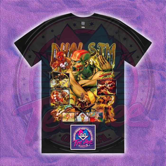 Dhal SIM Street Fighter - Comic Gamer Tee
