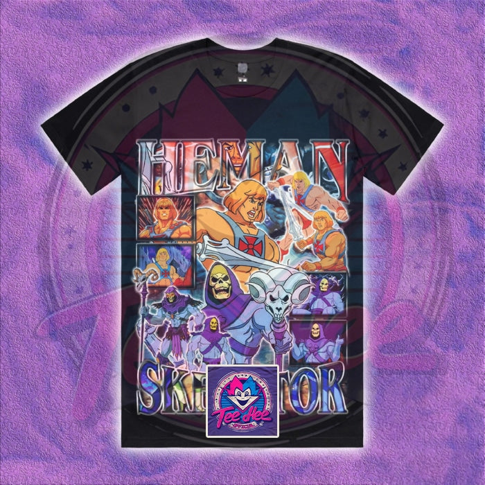 He-Man & Skeletor - Cartoon Fusion Tee
