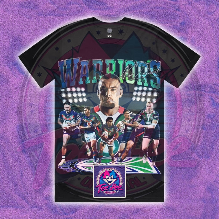New Zealand Warriors - Rugby League Sports Tee