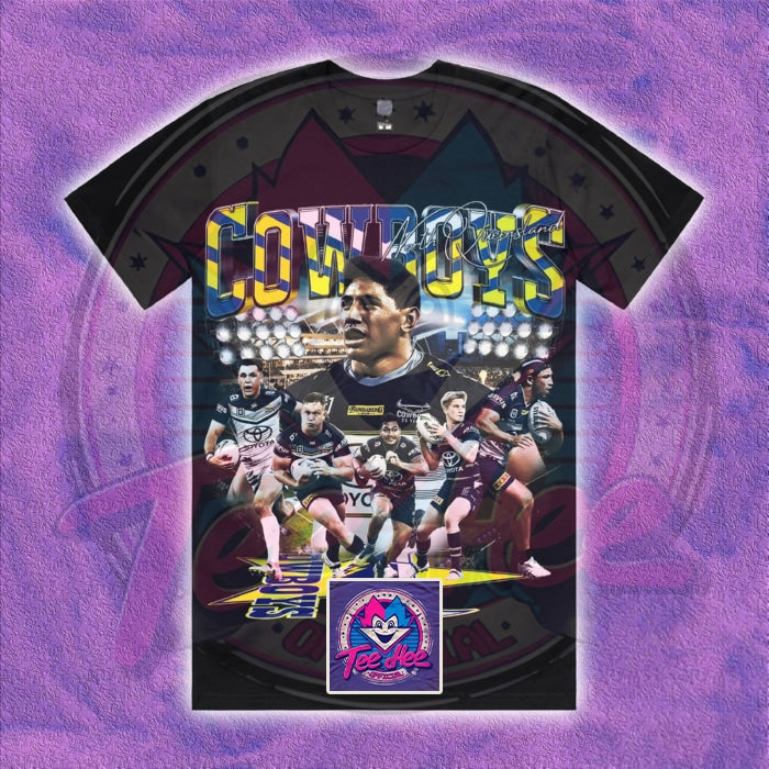 North Queensland Cowboys - Rugby League Sports Tee