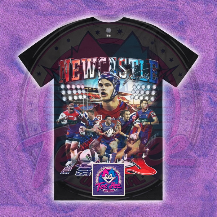 Newcastle Knights - Rugby League Sports Tee