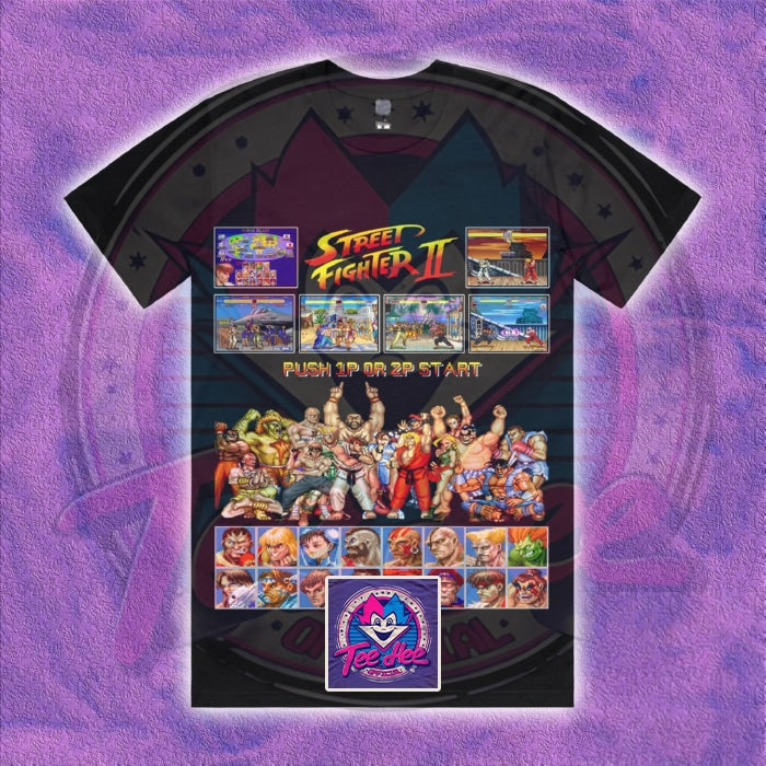 Street Fighter II - Comic Tee