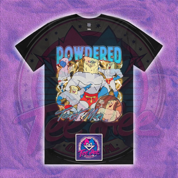 Powdered Toast Man - Cartoon Tee