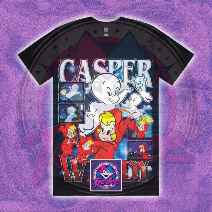 Casper & Wendy - Cartoon Comic Tee