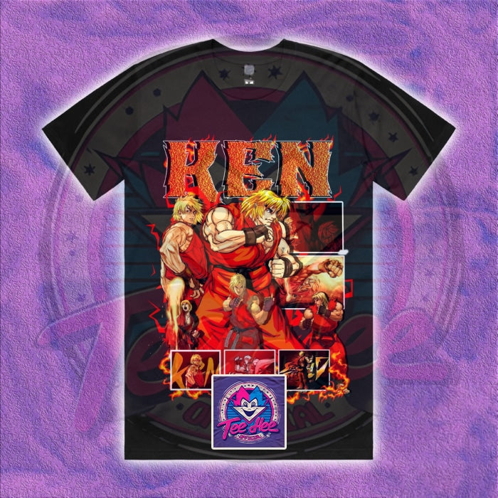 Ken Street Fighter - Comic Gamer Tee