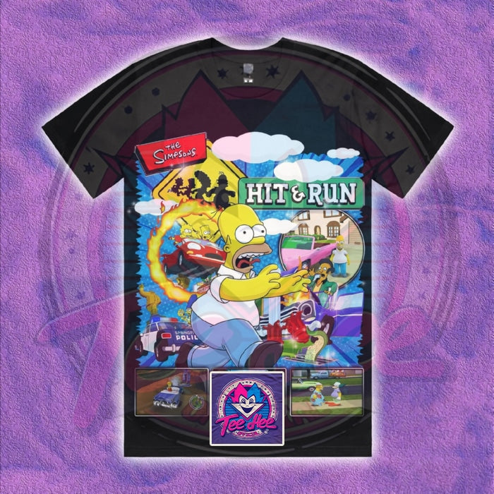 The Simpsons Hit & Run - Gamer Tee