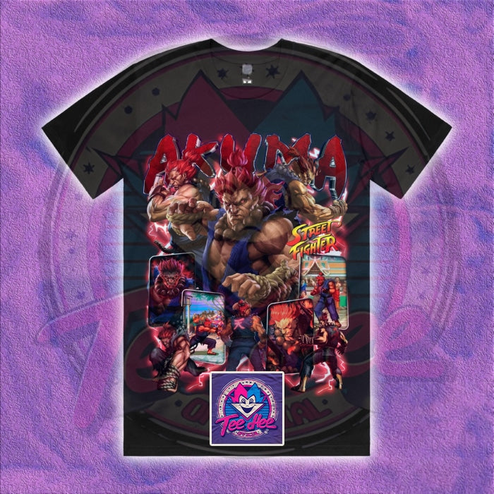 Akuma Street Fighter - Comic Gamer Tee