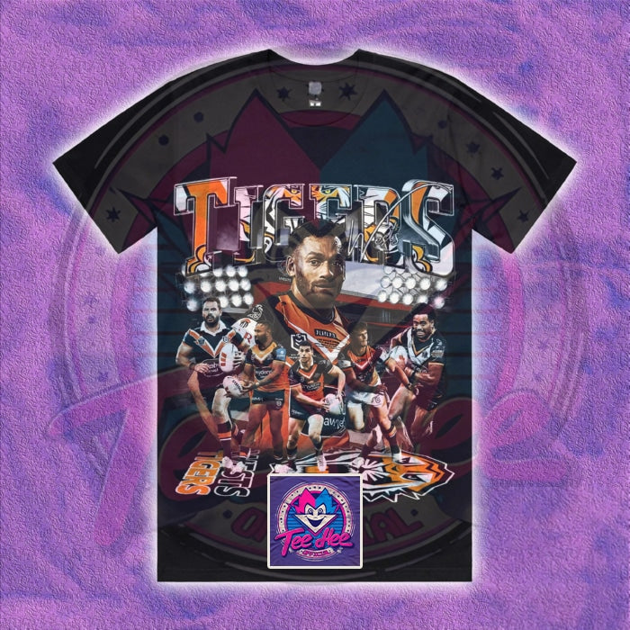 Wests Tigers - Rugby League Sports Tee