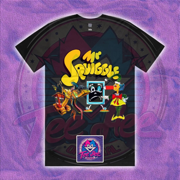 Mr. Squiggle - Cartoon Tee