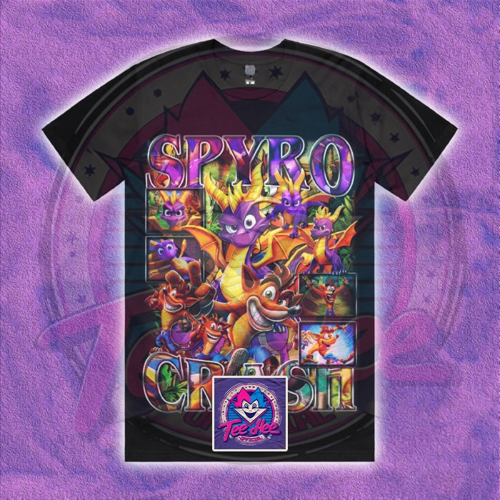 Spyro and Crash - Gamer Tee