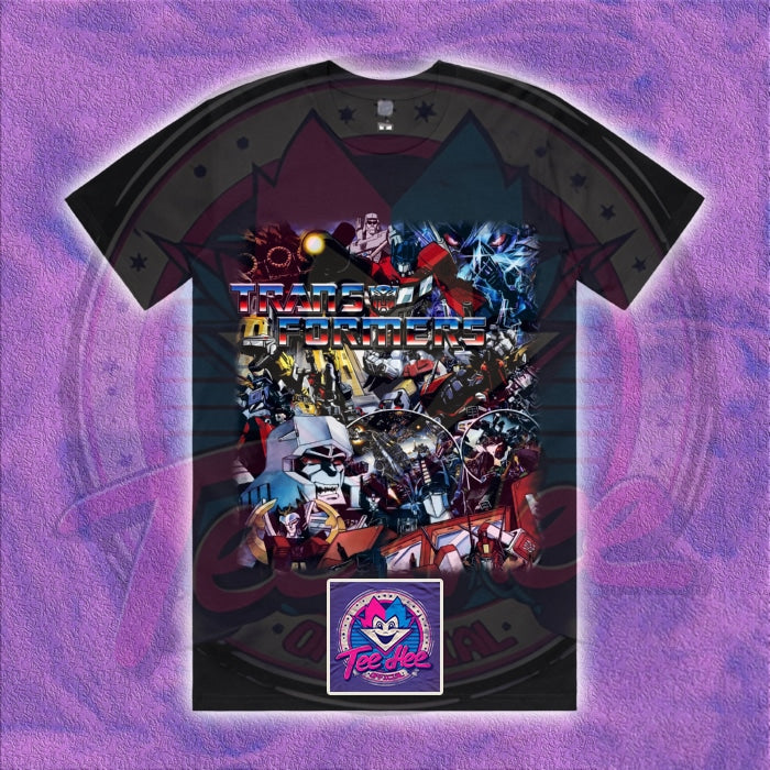 Transformers - Cartoon Comic Tee