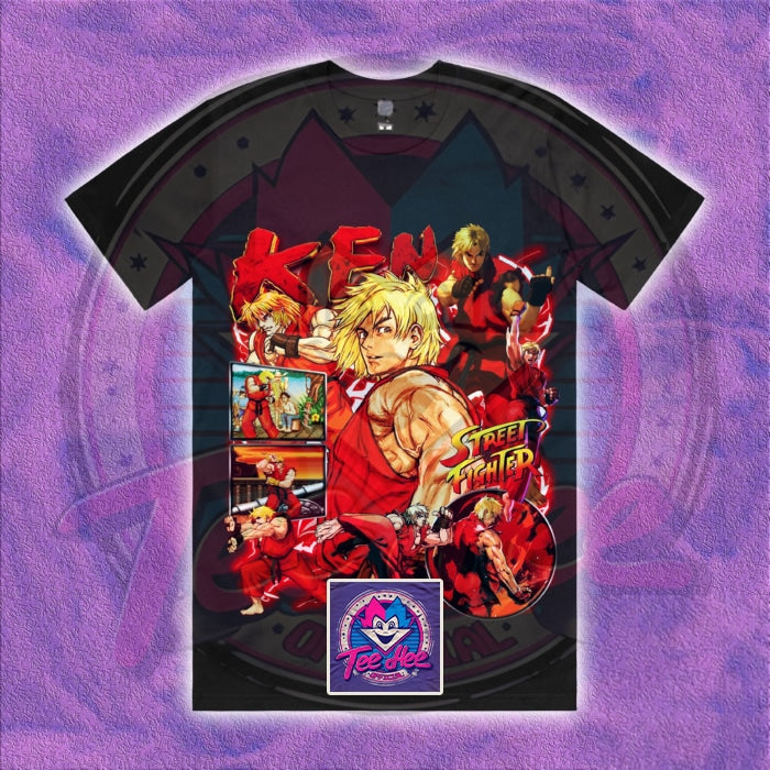 Ken Street Fighter - Comic Gamer Tee