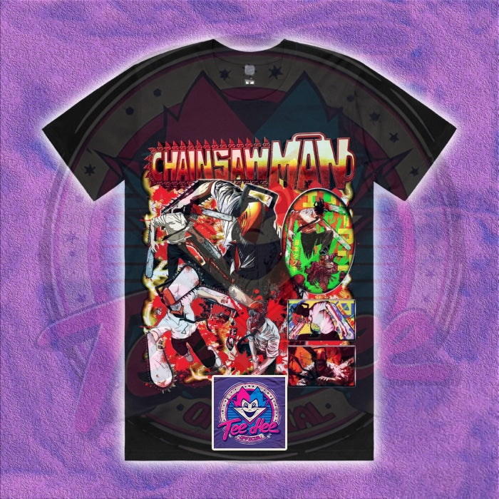 Chainsaw Man - Anime Cartoon Tee