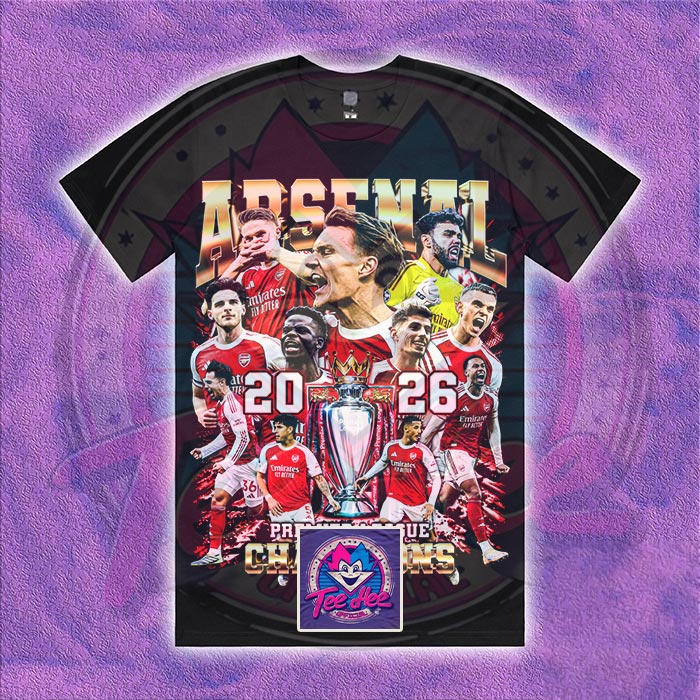 Arsenal Champion 2026 - Soccer Sports Tee