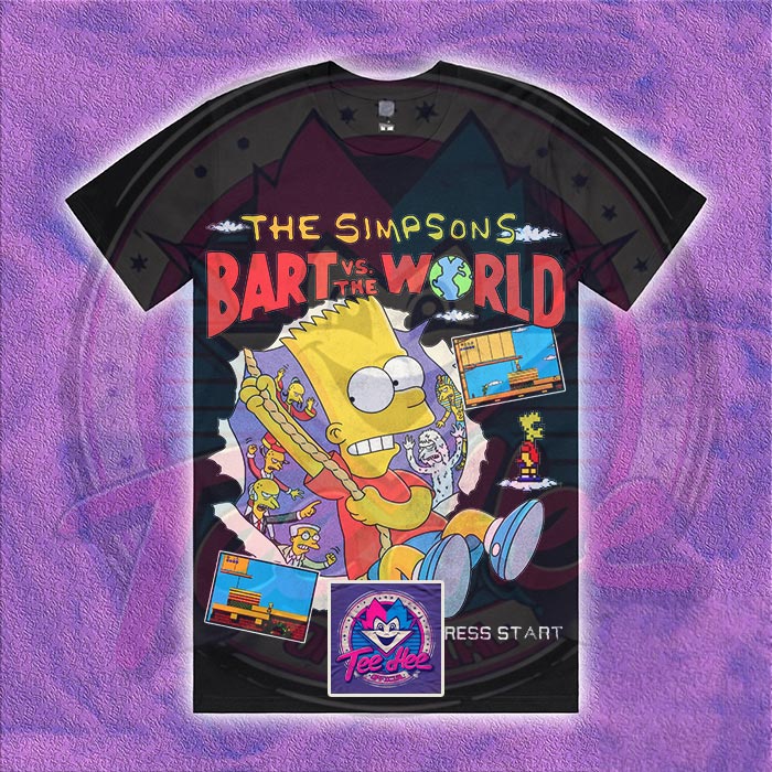 Bart vs. the World - Gamer Tee