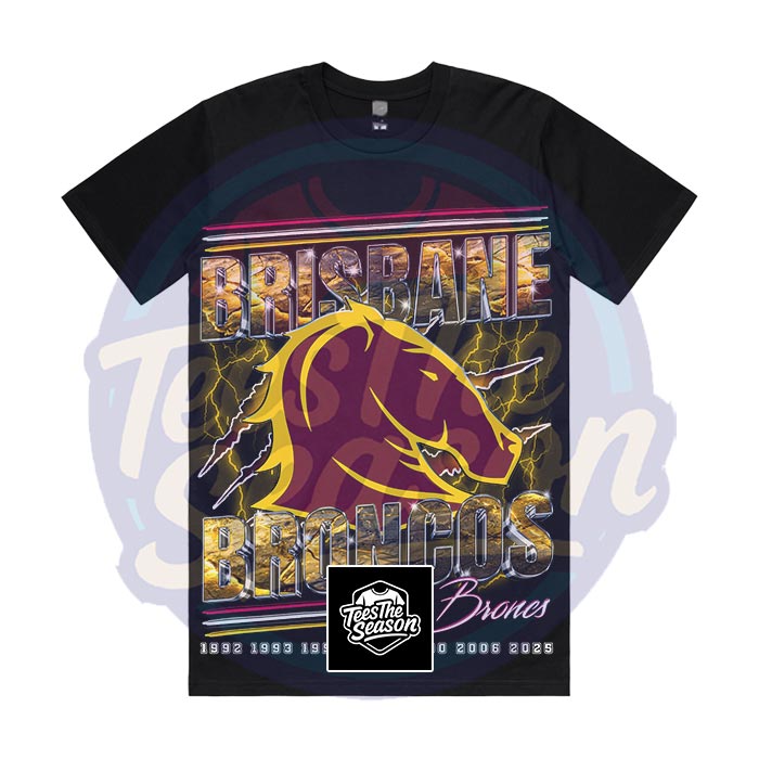 Brisbane Broncos- Rugby League Tee