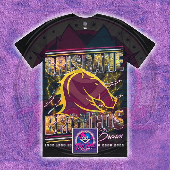Brisbane Broncos- Rugby League Tee