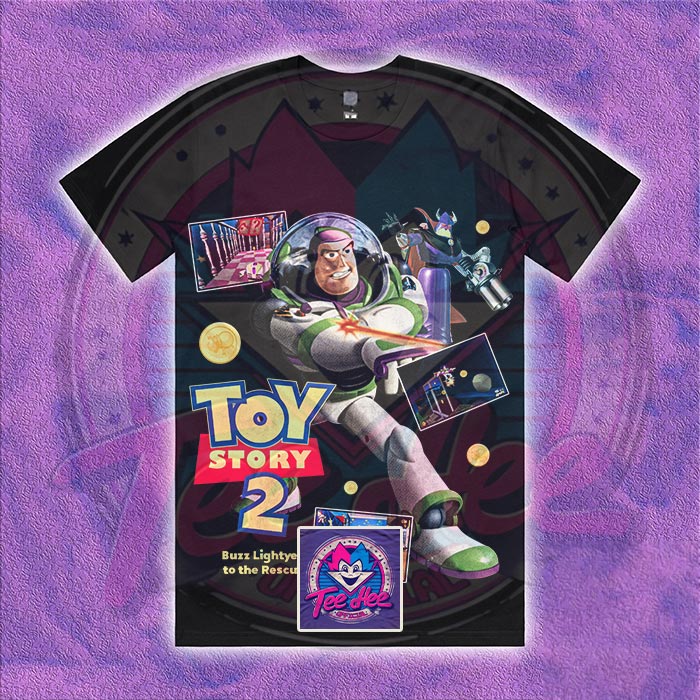 Toy Story 2: Buzz Lightyear to the Rescue - PS1 - Gamer Tee