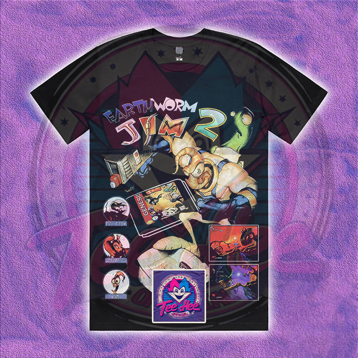 Earthworm Jim 2 - Gamer Tee