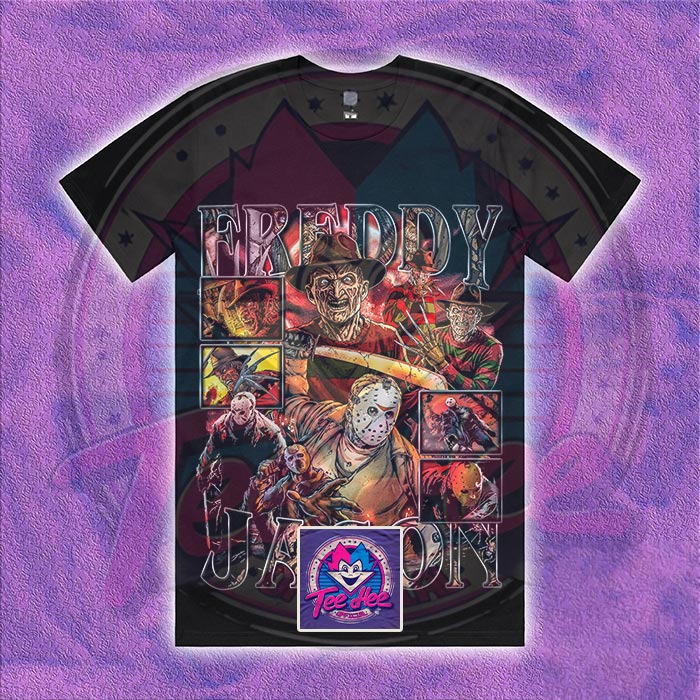 Freddy vs Jason - Comic Tee